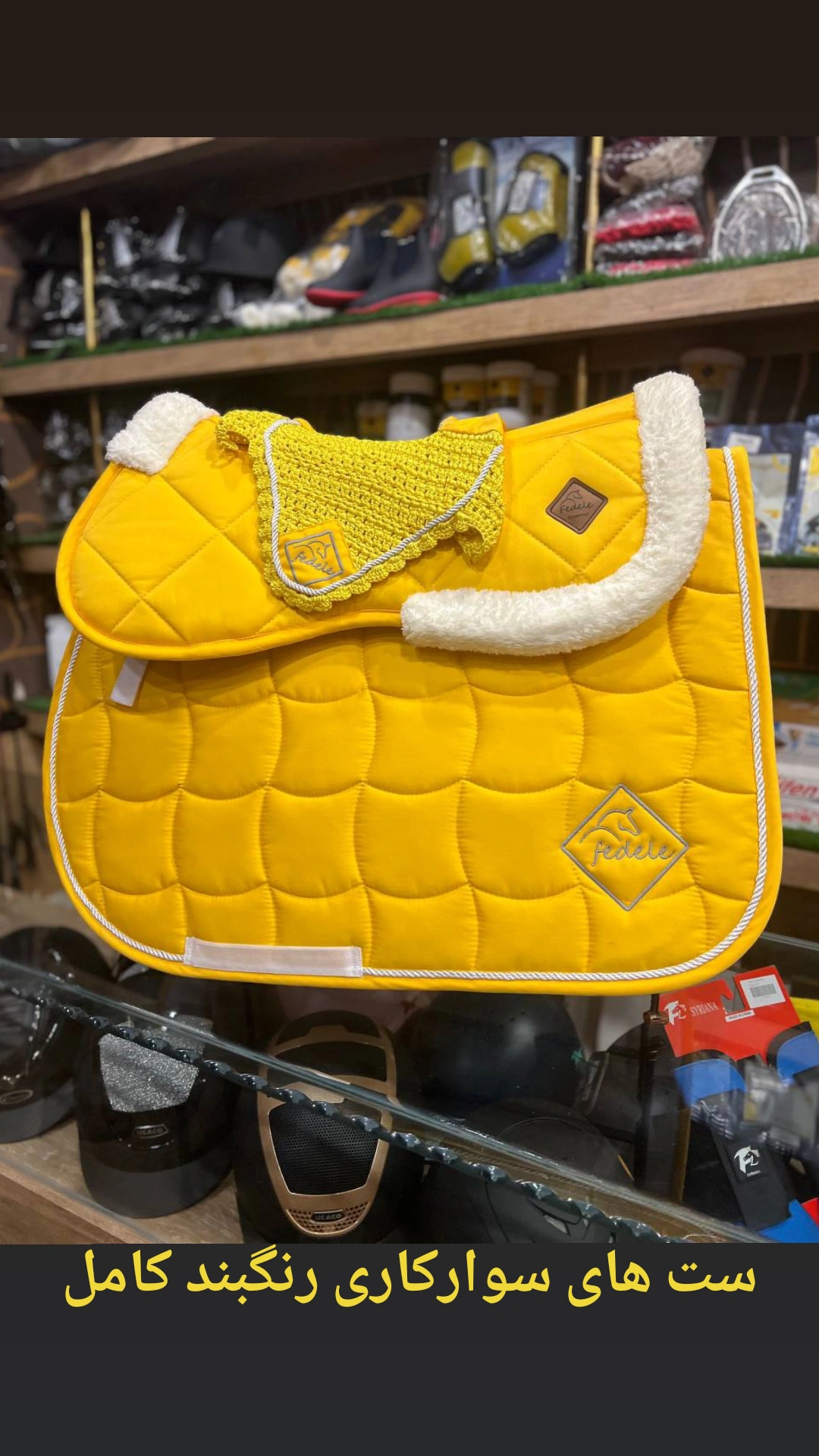 ست عرقگیر پد روگوشی اسب